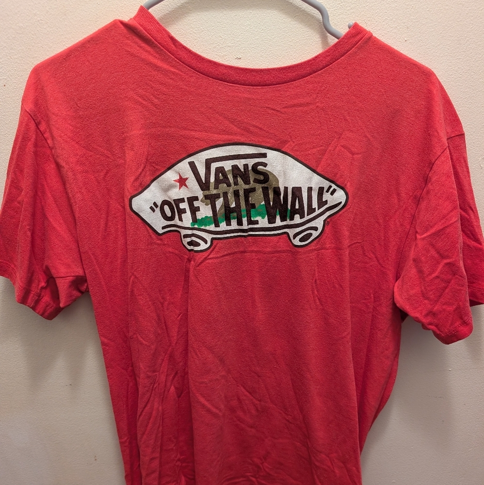 Vans Red Graphic T-Shirt